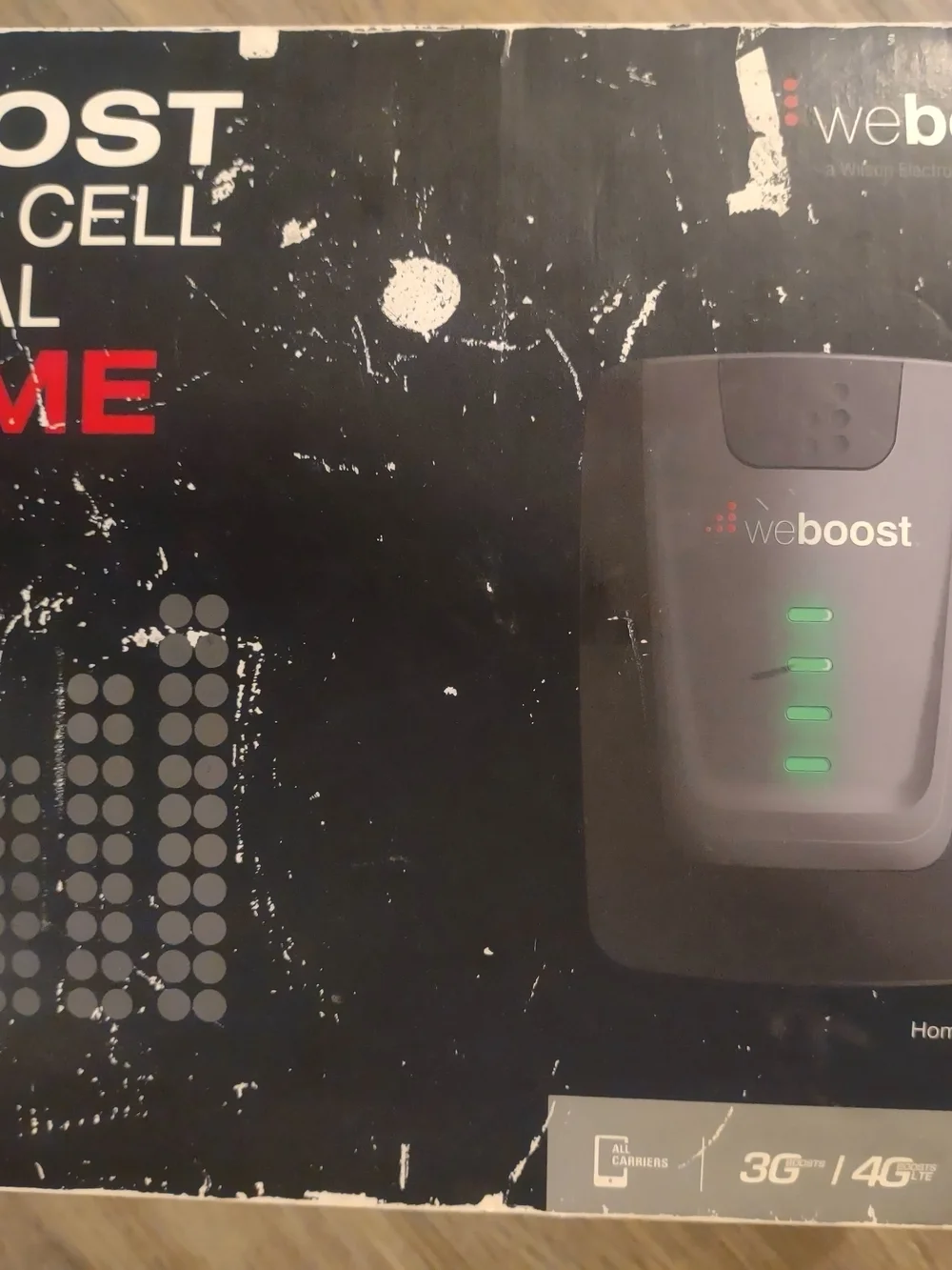 Home Cell Signal Booster - Black